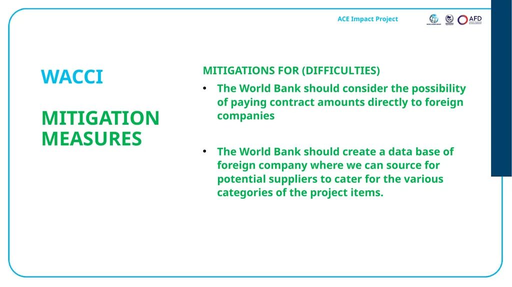 Emmanuel Bamfo ANSONG Procurement Specialist AAU - slide 16 of 32