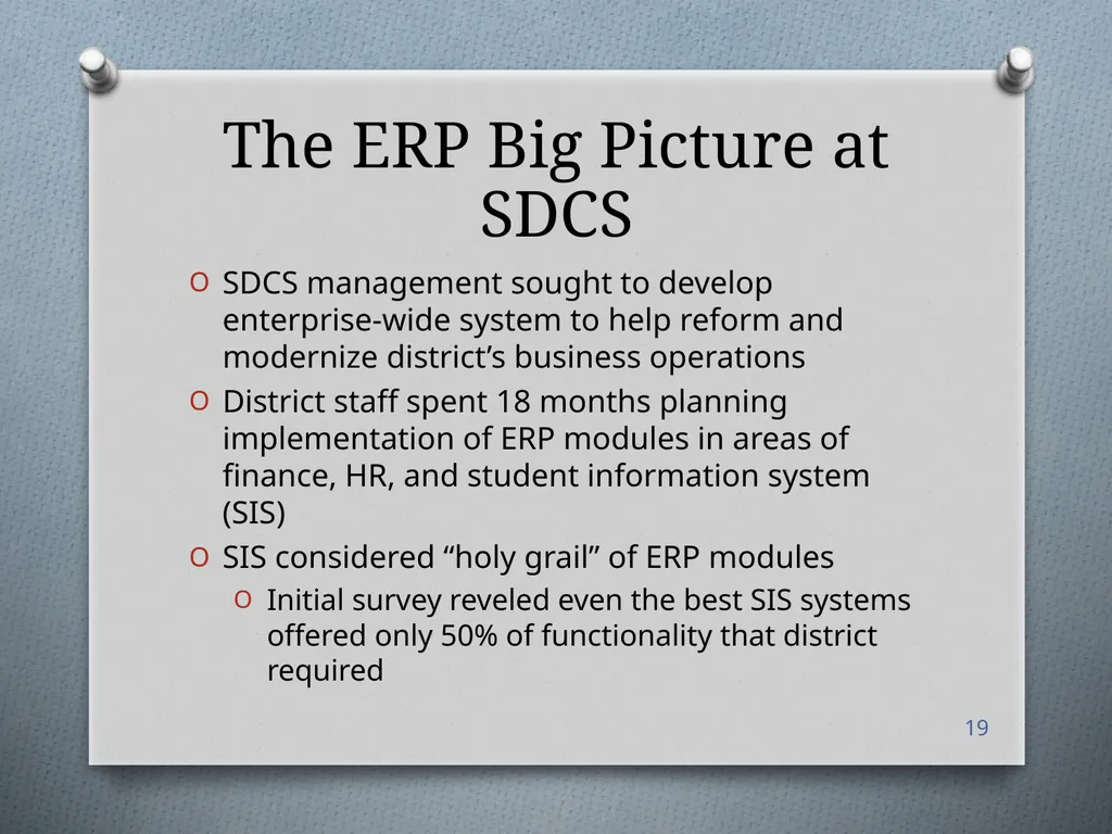 San Diego City Schools Case Study Presented by: - slide 19 of 40