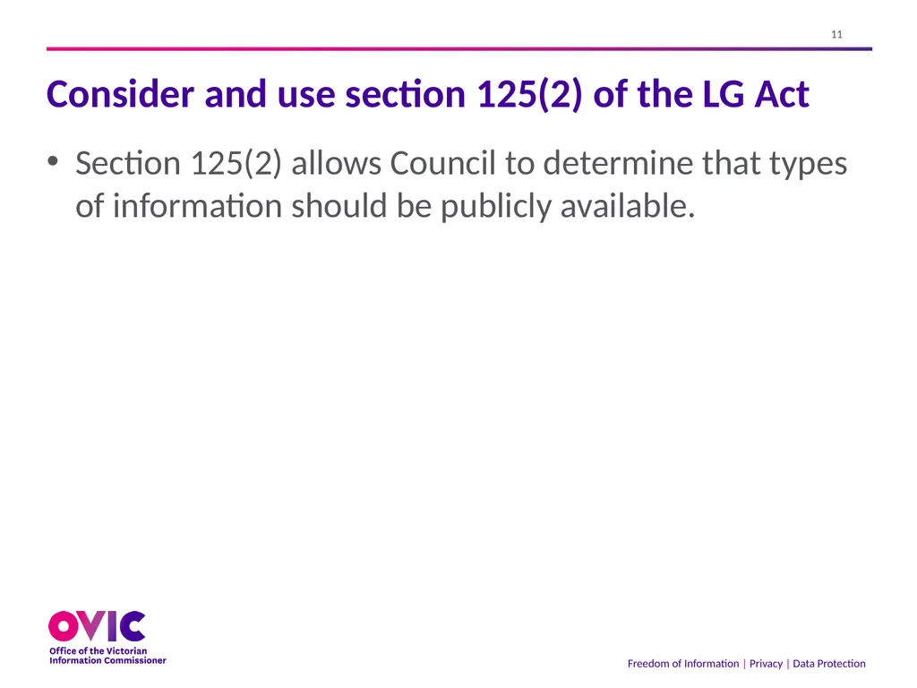 2 September 2021 The Freedom of Information Act - slide 11 of 45