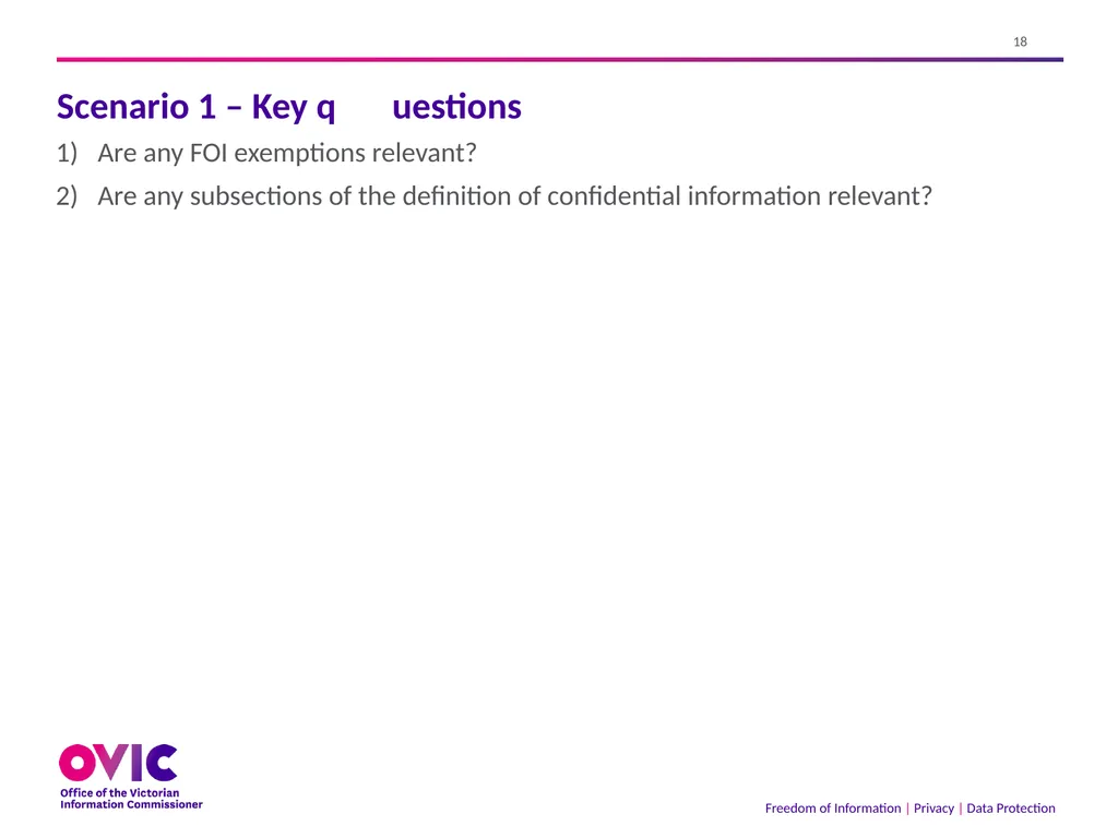 2 September 2021 The Freedom of Information Act - slide 18 of 45