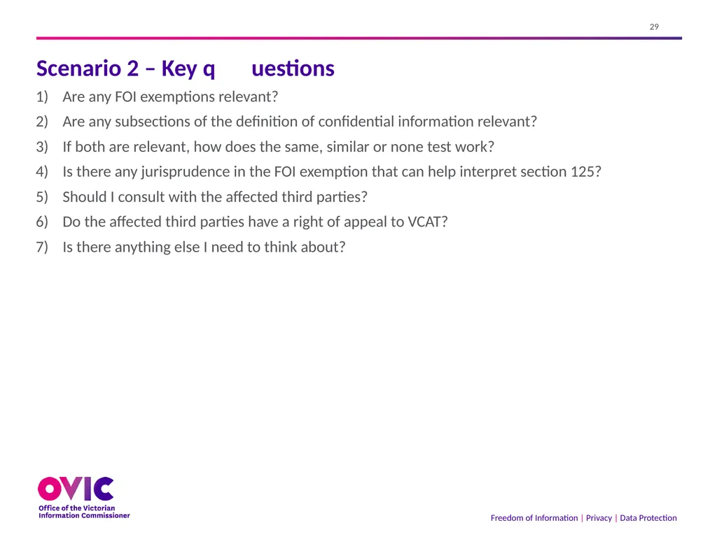 2 September 2021 The Freedom of Information Act - slide 29 of 45