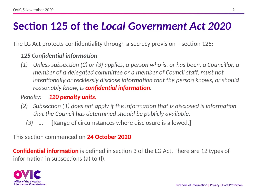 2 September 2021 The Freedom of Information Act - slide 5 of 45
