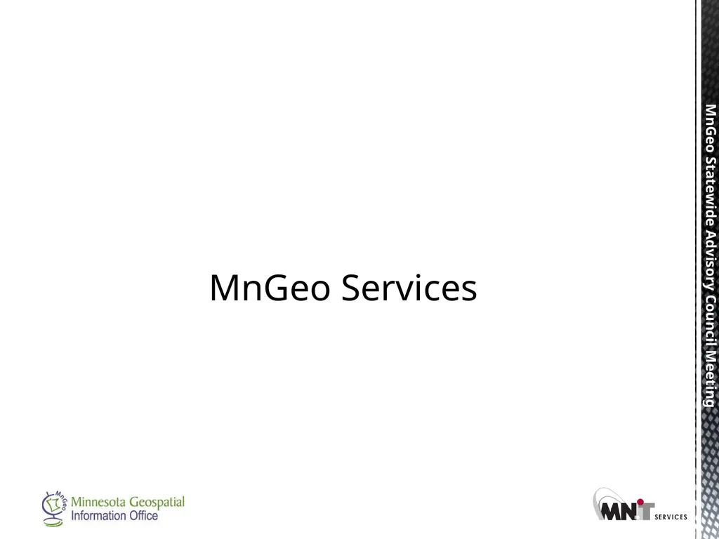 Statewide Geospatial Advisory council November 28, - slide 13 of 30