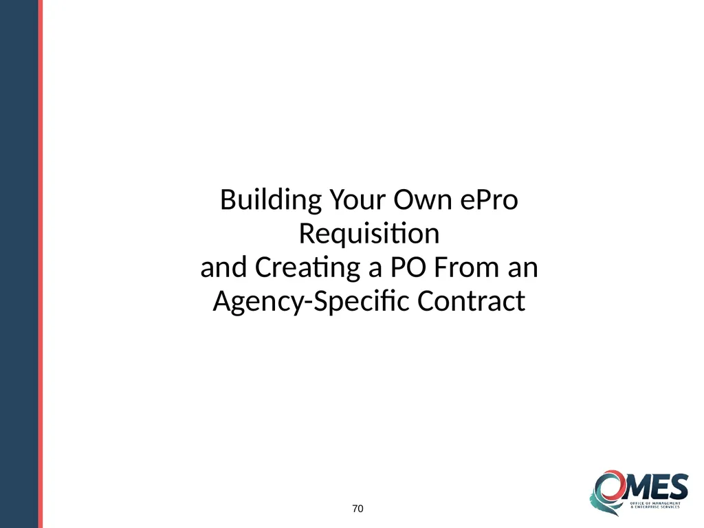 OMES Information Technology Acquisitions Module 13 - slide 70 of 79