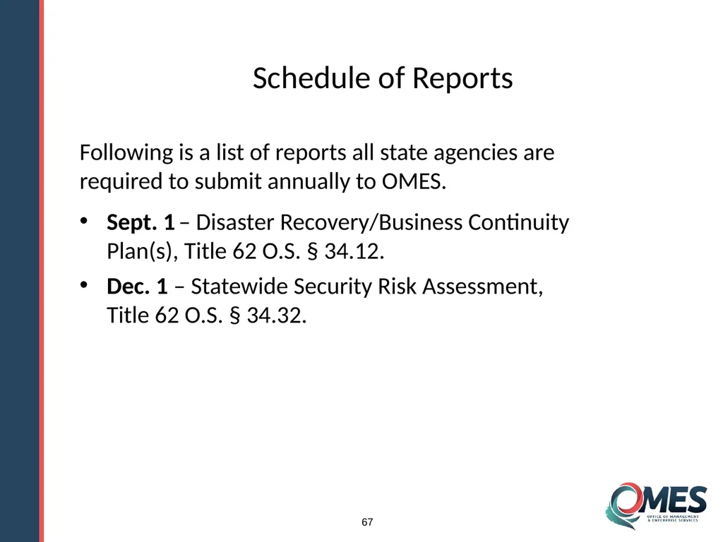 OMES Information Technology Acquisitions Module 13 - slide 67 of 79