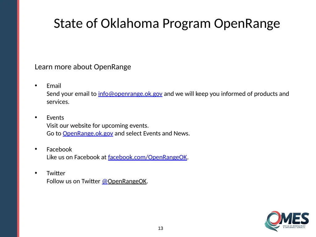 OMES Information Technology Acquisitions Module 13 - slide 13 of 79