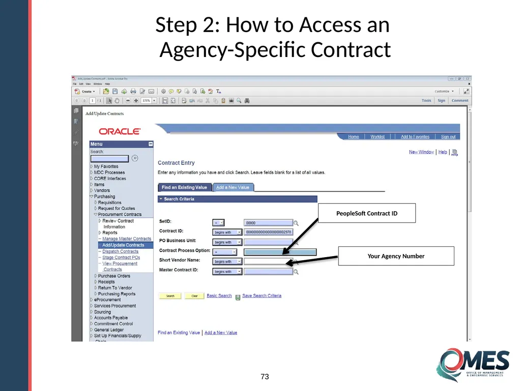 OMES Information Technology Acquisitions Module 13 - slide 73 of 79