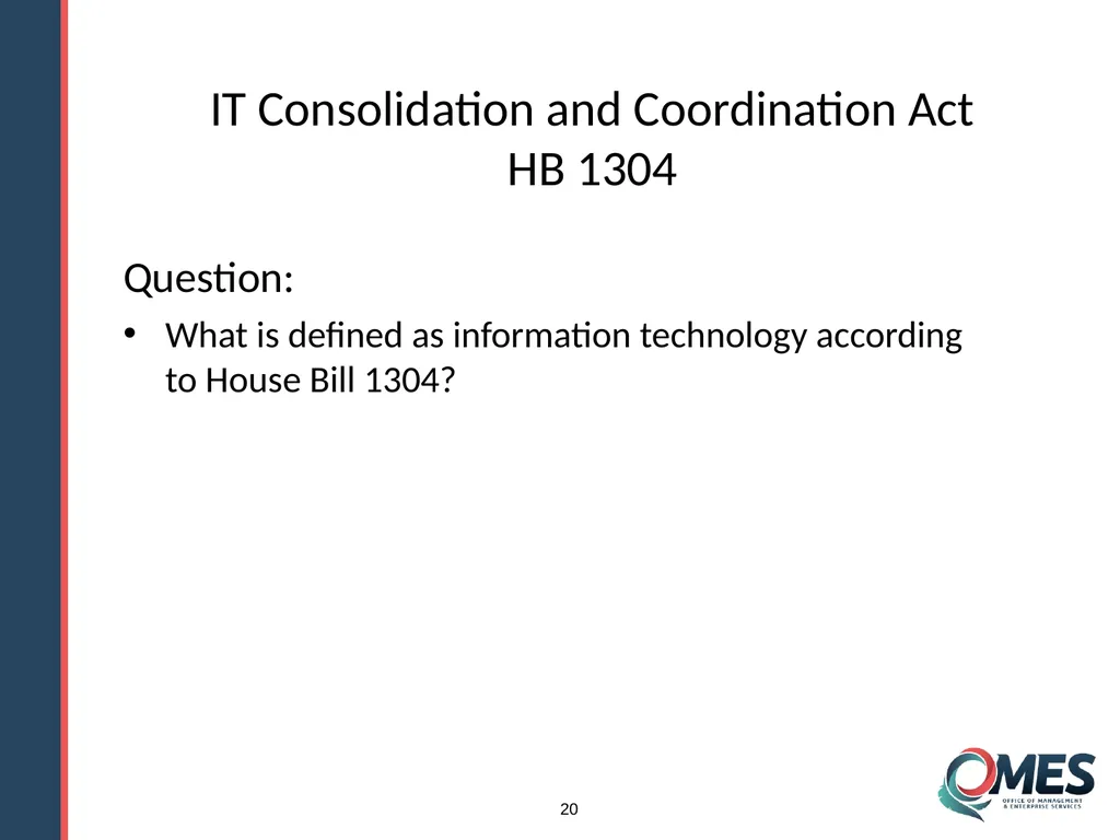 OMES Information Technology Acquisitions Module 13 - slide 20 of 79