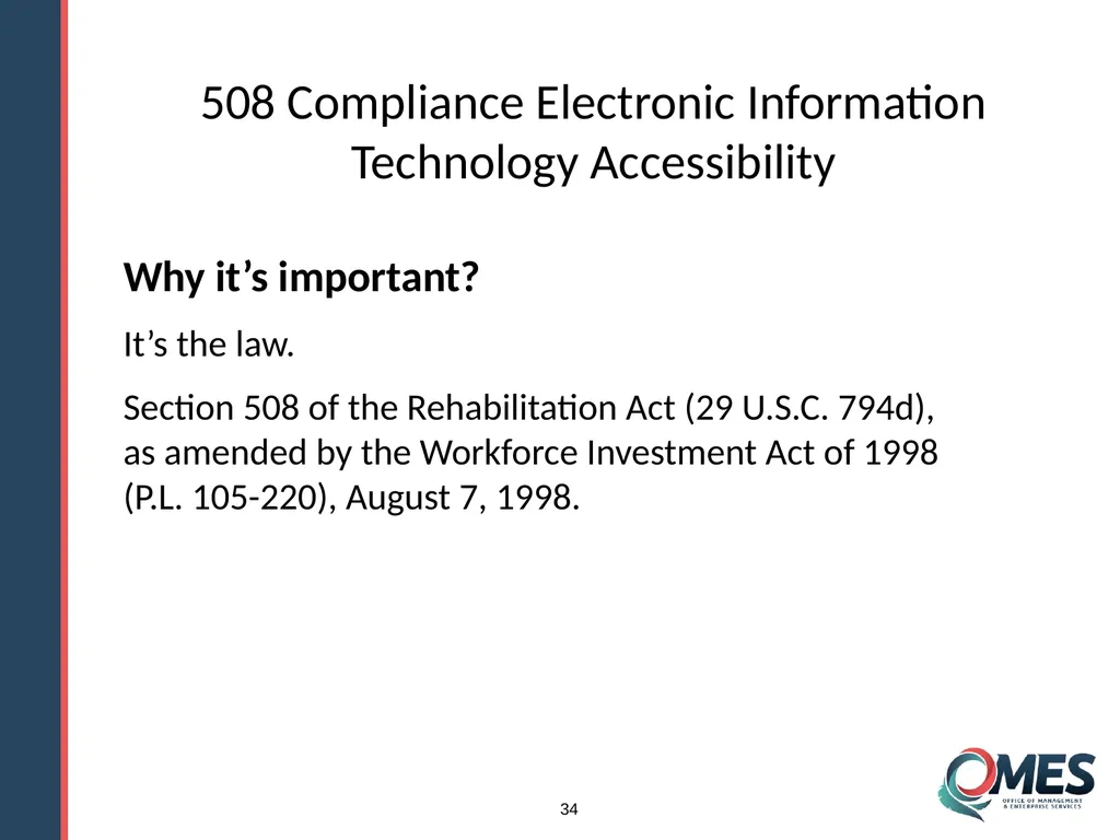 OMES Information Technology Acquisitions Module 13 - slide 34 of 79