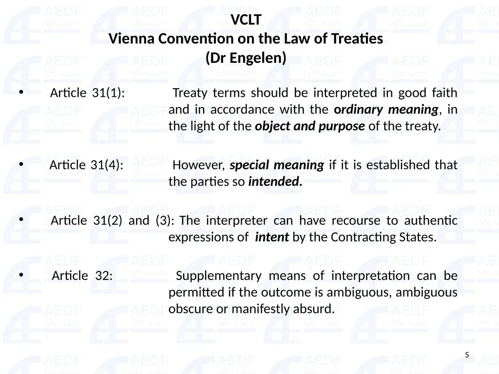 Static vs. Dynamic interpretation PANEL Judge Dr - slide 5 of 77