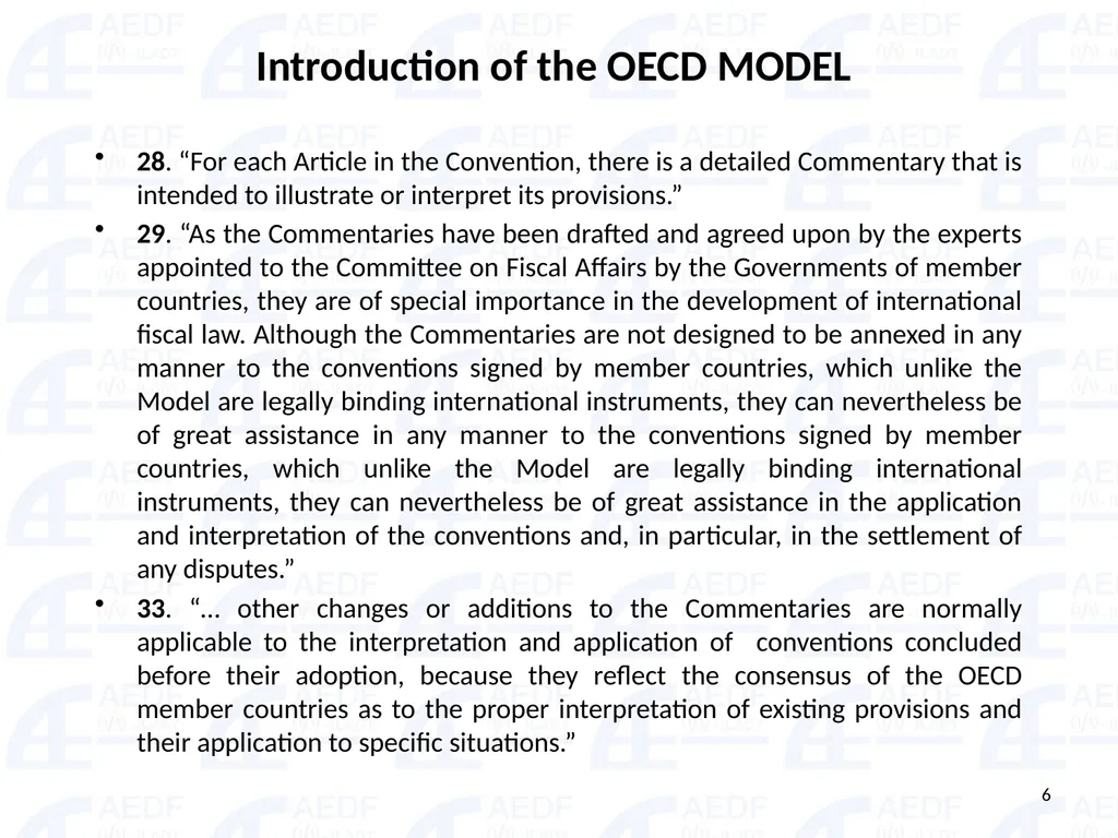 Static vs. Dynamic interpretation PANEL Judge Dr - slide 6 of 77