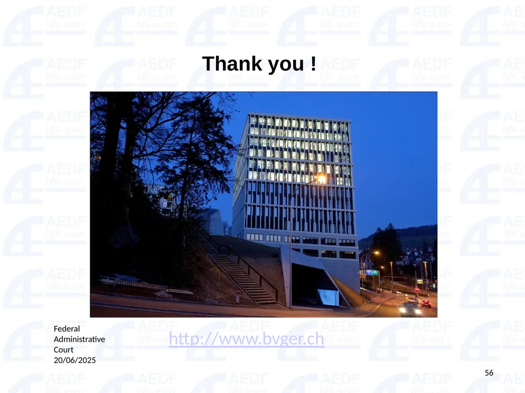 Static vs. Dynamic interpretation PANEL Judge Dr - slide 56 of 77