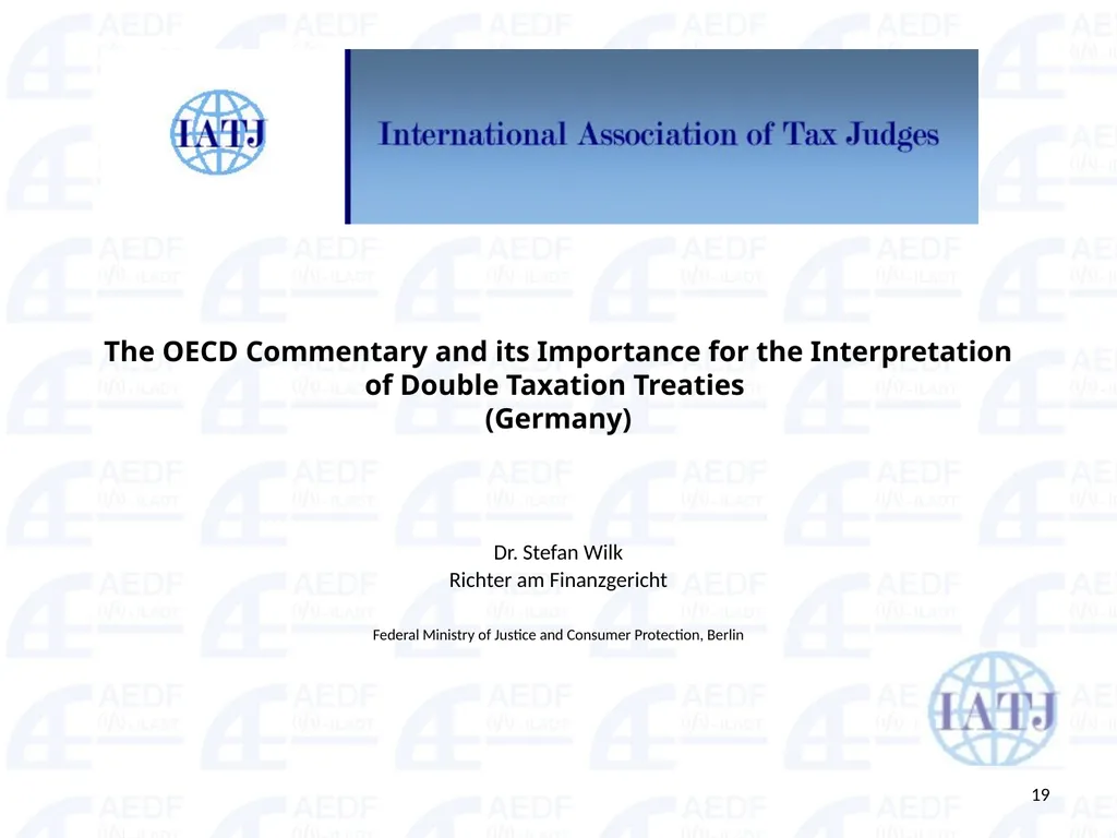 Static vs. Dynamic interpretation PANEL Judge Dr - slide 19 of 77