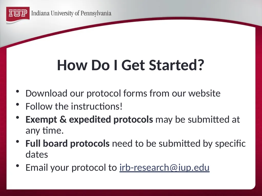 Support for Research & Scholarship at IUP Internal - slide 22 of 33