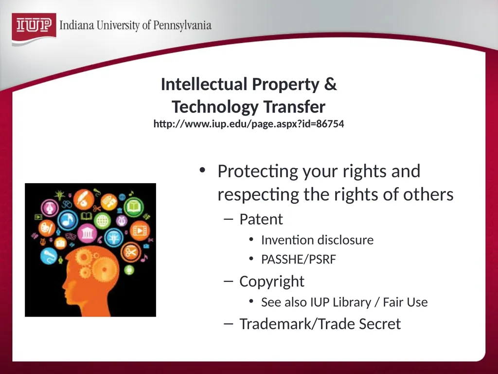 Support for Research & Scholarship at IUP Internal - slide 30 of 33