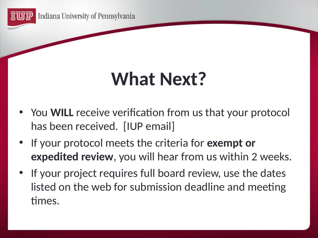 Support for Research & Scholarship at IUP Internal - slide 23 of 33