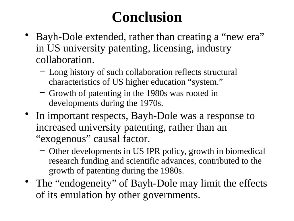 Universities in National Innovation Systems David - slide 37 of 40