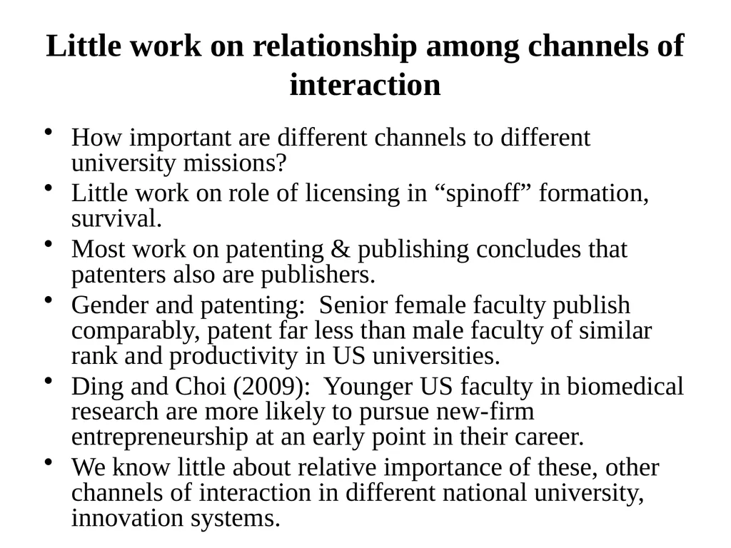Universities in National Innovation Systems David - slide 16 of 40