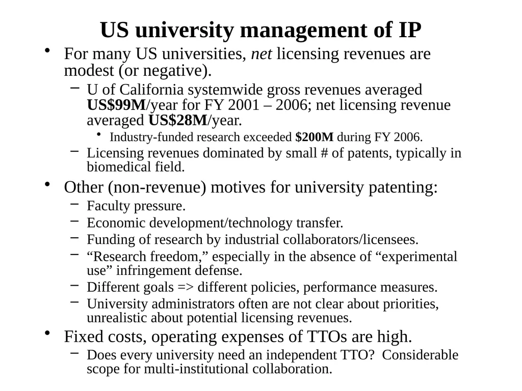 Universities in National Innovation Systems David - slide 32 of 40