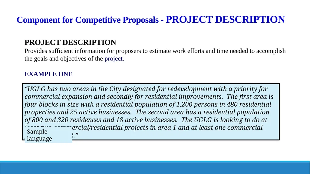 Components of Requests for Proposals (RFP) and - slide 20 of 53