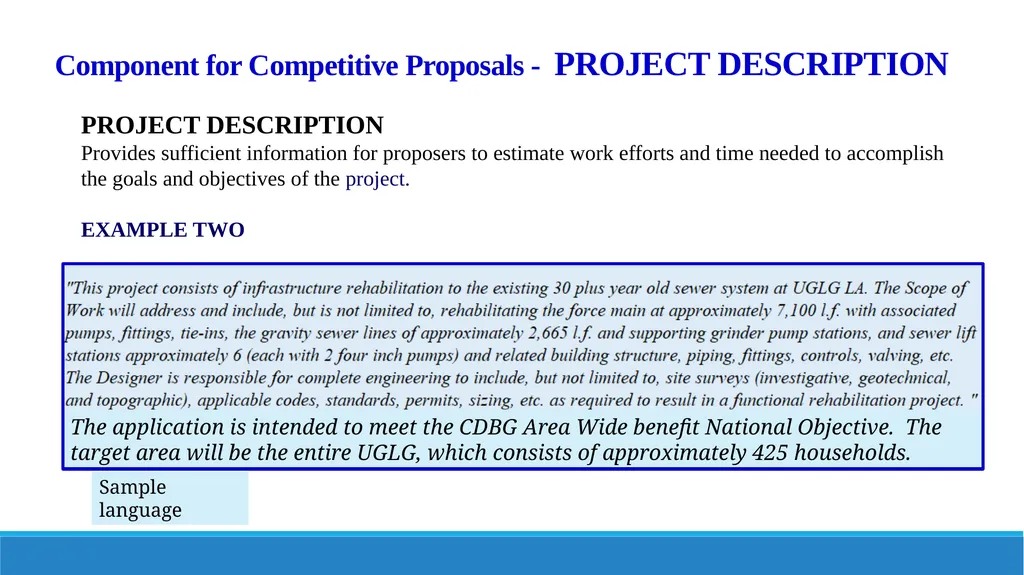 Components of Requests for Proposals (RFP) and - slide 21 of 53
