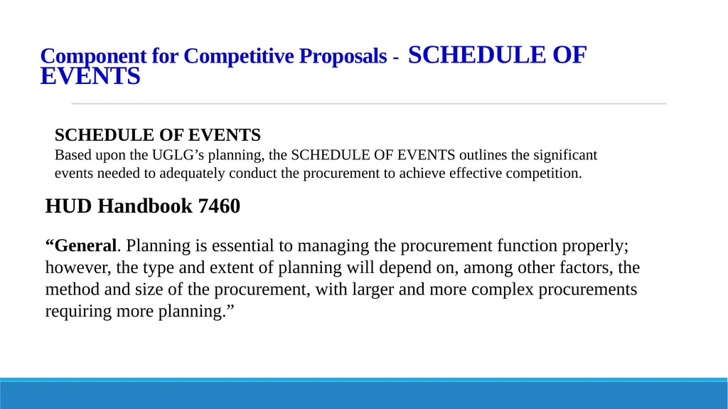 Components of Requests for Proposals (RFP) and - slide 23 of 53