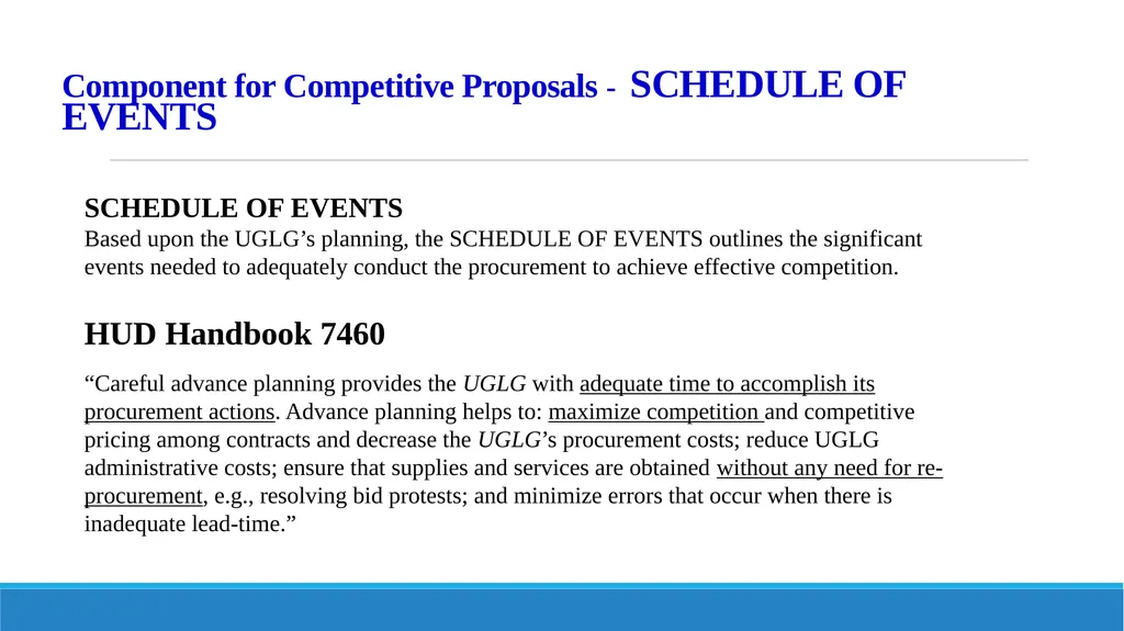 Components of Requests for Proposals (RFP) and - slide 24 of 53