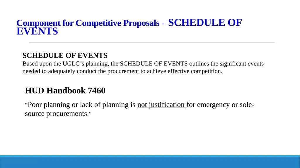 Components of Requests for Proposals (RFP) and - slide 25 of 53