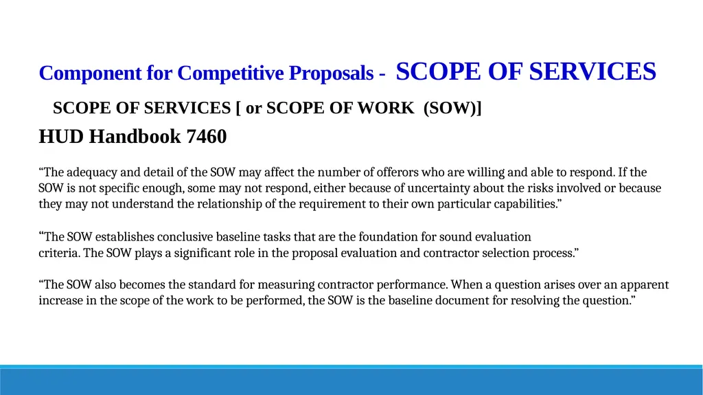 Components of Requests for Proposals (RFP) and - slide 27 of 53