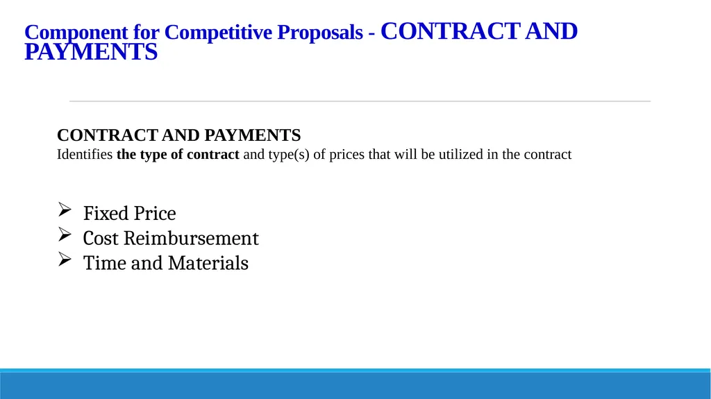 Components of Requests for Proposals (RFP) and - slide 37 of 53