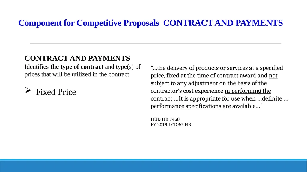 Components of Requests for Proposals (RFP) and - slide 39 of 53