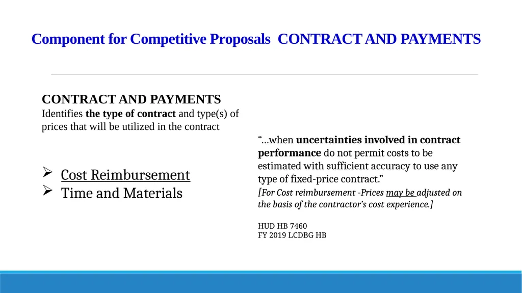 Components of Requests for Proposals (RFP) and - slide 40 of 53