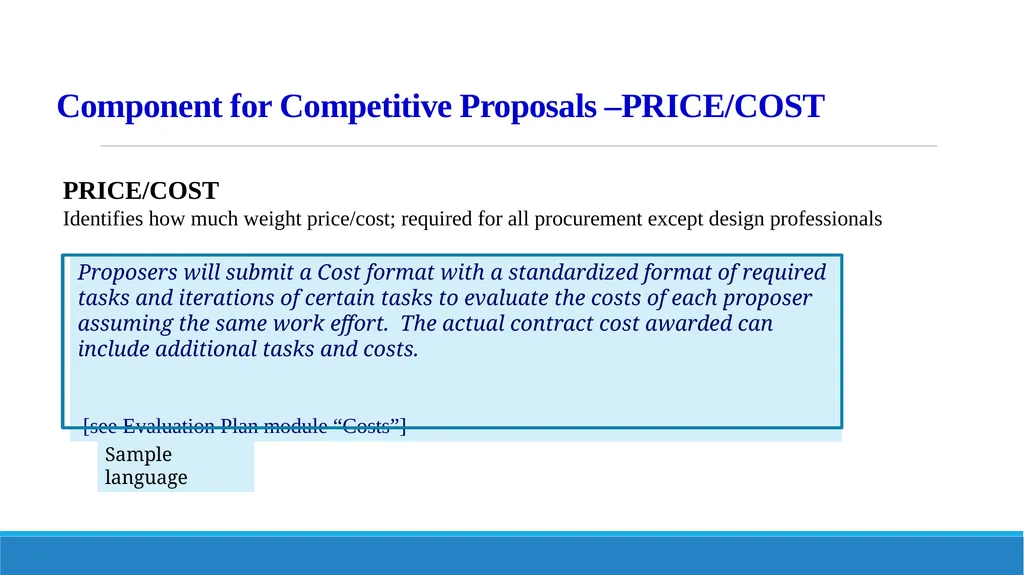 Components of Requests for Proposals (RFP) and - slide 51 of 53