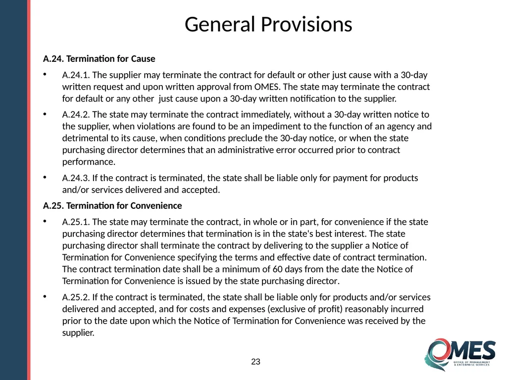 Standard Solicitation Package Module 9 1 Learner - slide 23 of 70
