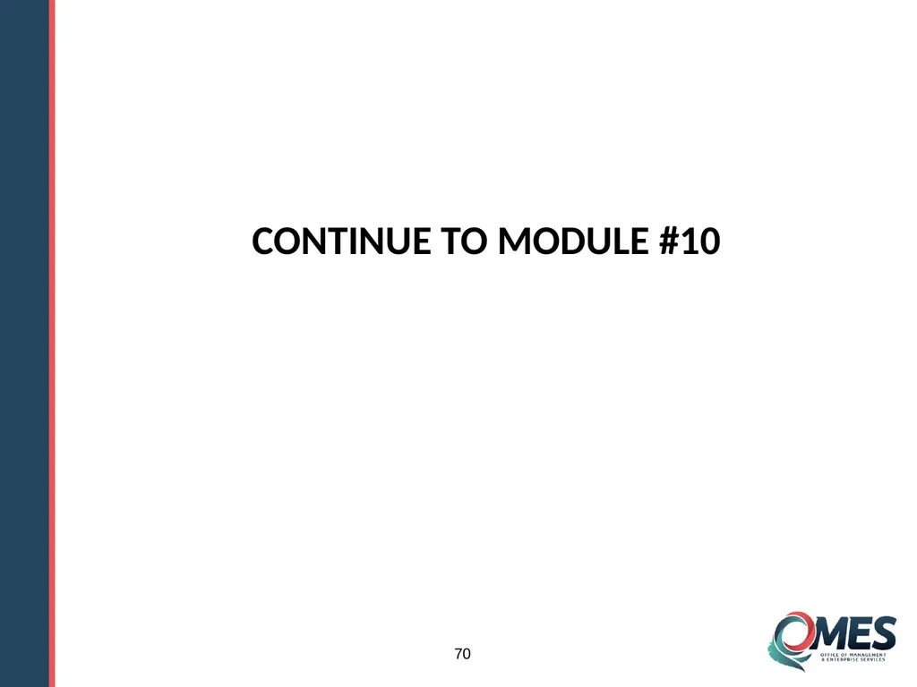 Standard Solicitation Package Module 9 1 Learner - slide 70 of 70