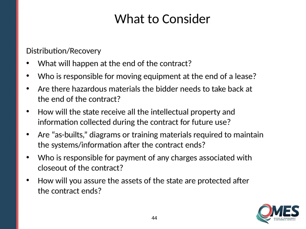 Standard Solicitation Package Module 9 1 Learner - slide 44 of 70
