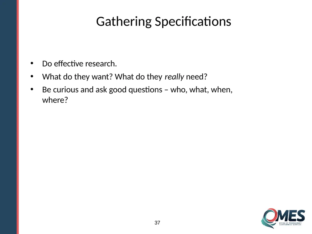Standard Solicitation Package Module 9 1 Learner - slide 37 of 70