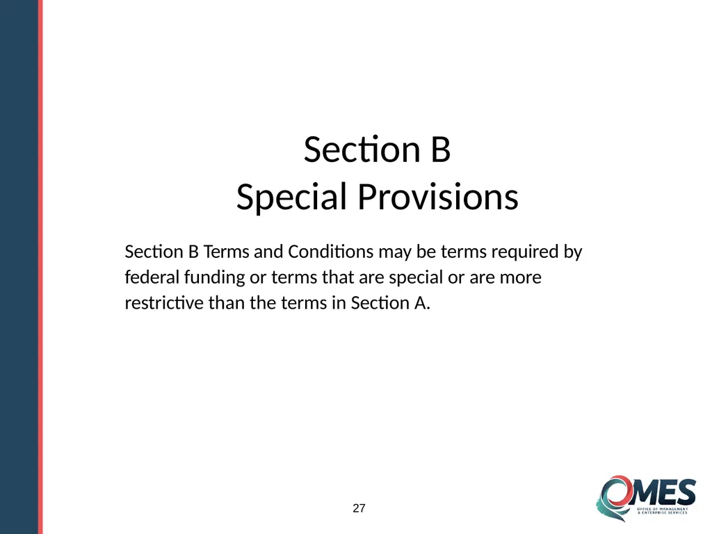 Standard Solicitation Package Module 9 1 Learner - slide 27 of 70