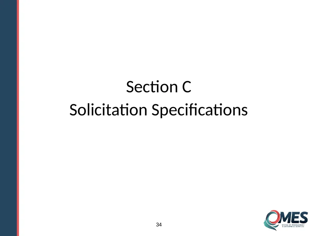 Standard Solicitation Package Module 9 1 Learner - slide 34 of 70
