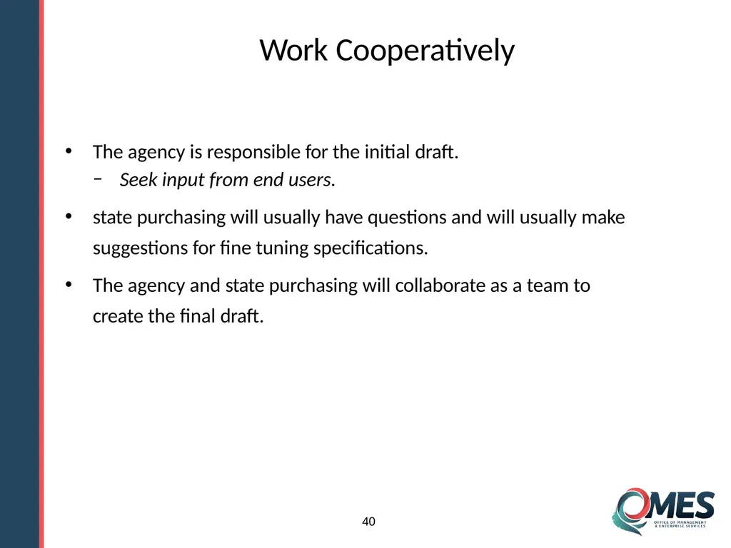 Standard Solicitation Package Module 9 1 Learner - slide 40 of 70
