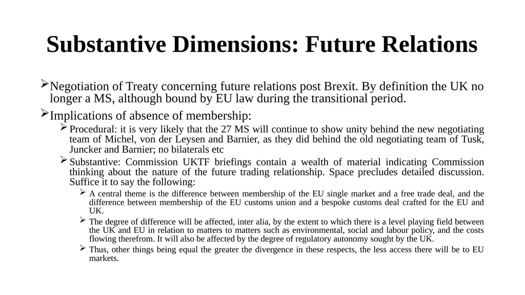 Membership: Formal and Substantive Dimensions Paul - slide 22 of 22
