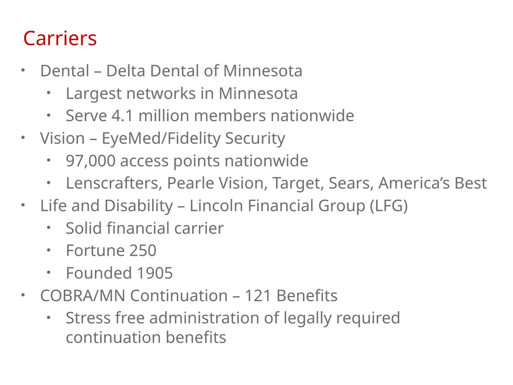 2019 MEMBER benefit meeting METROPOLITAN Alliance - slide 6 of 21
