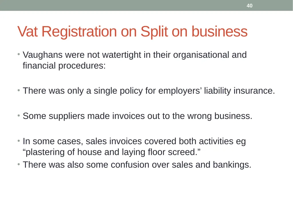 A presentation by Brendan Allen Scarton House, - slide 40 of 56