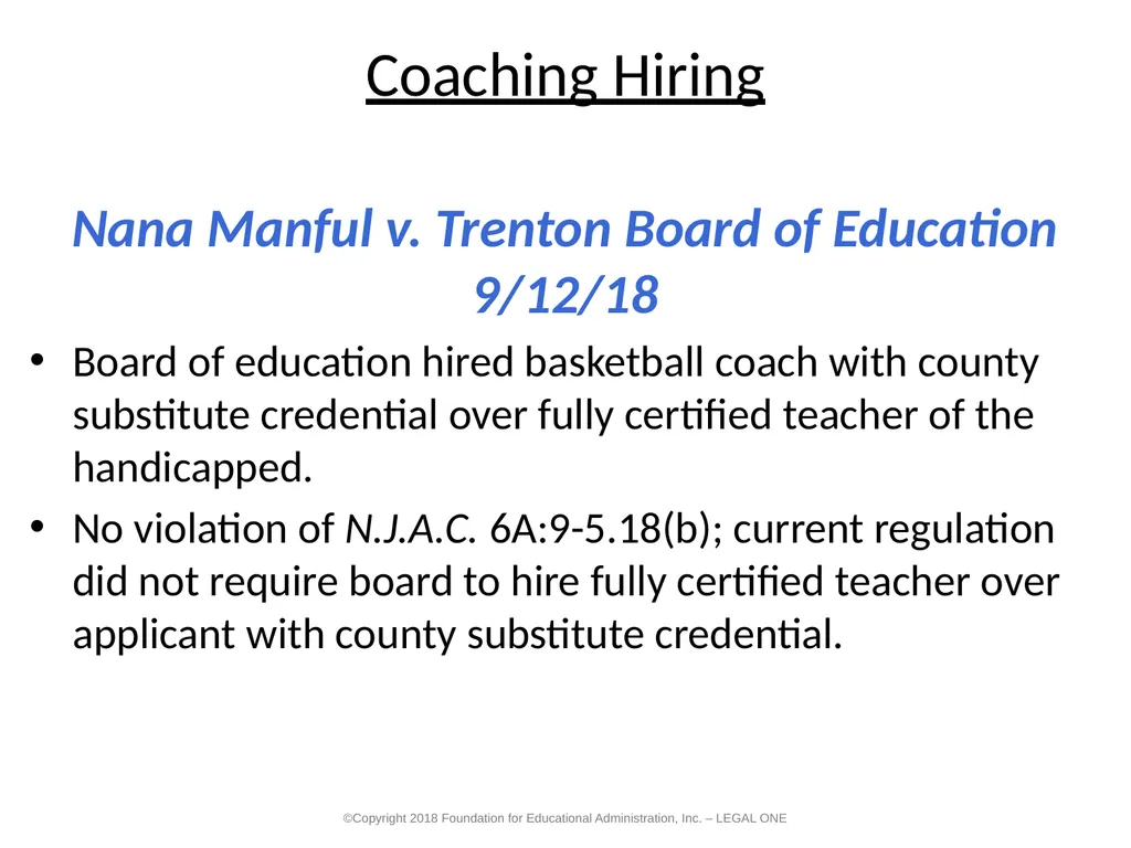 2019 NJASBO Academy Program Legislative and Case - slide 93 of 107