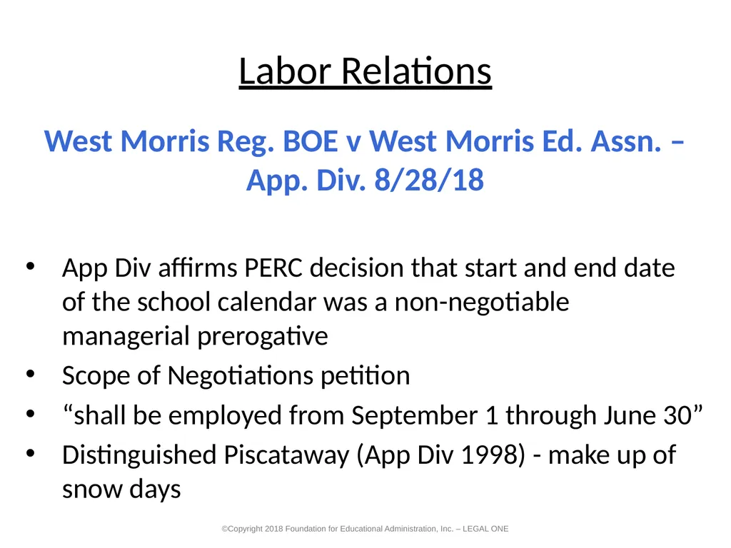 2019 NJASBO Academy Program Legislative and Case - slide 61 of 107