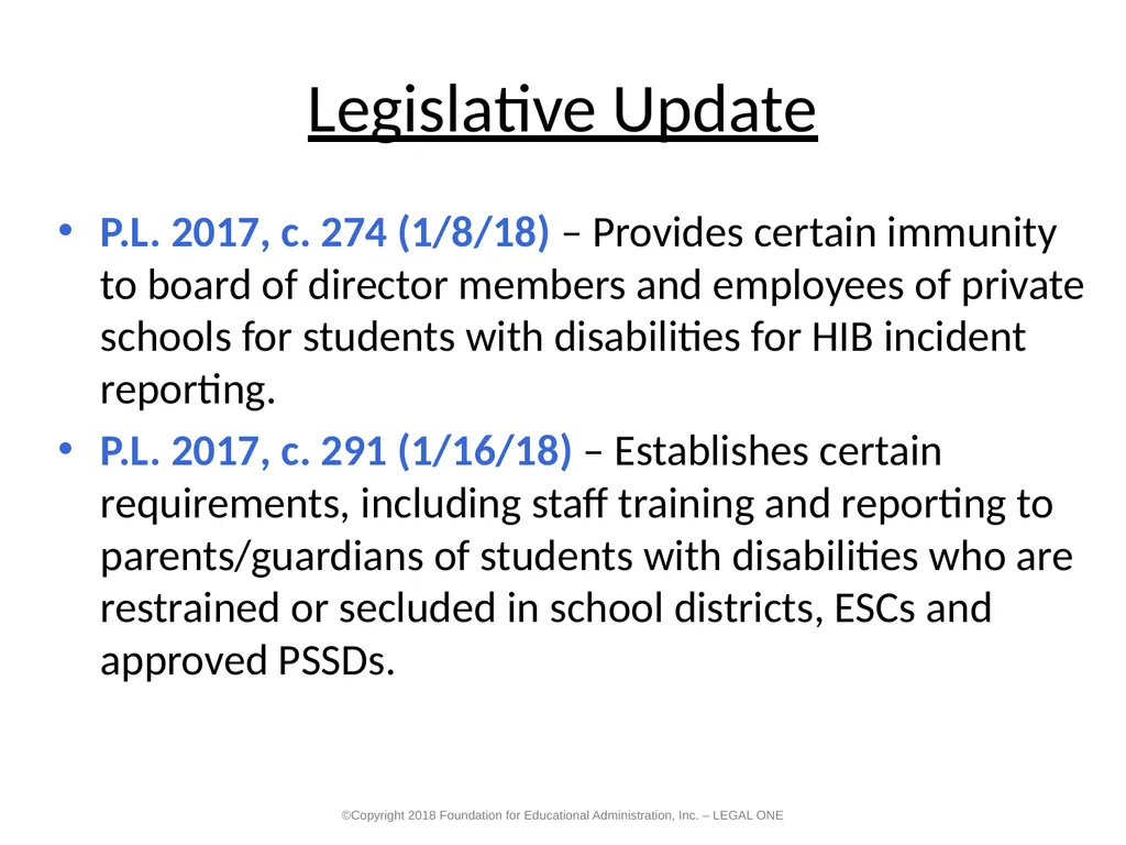 2019 NJASBO Academy Program Legislative and Case - slide 5 of 107