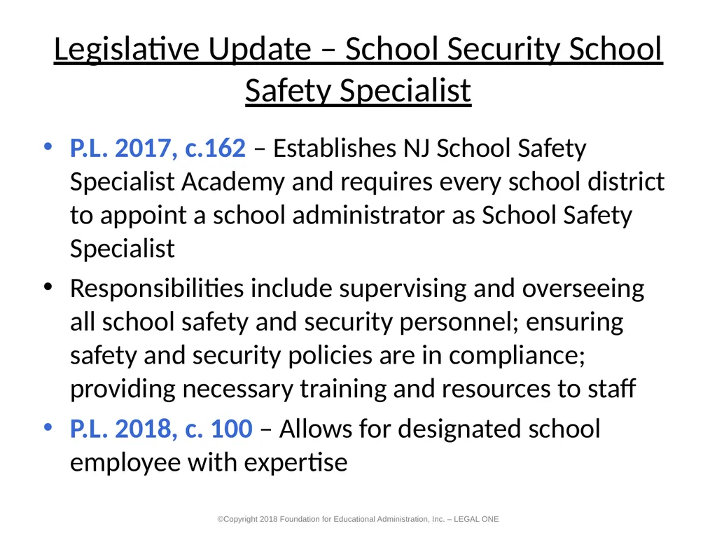 2019 NJASBO Academy Program Legislative and Case - slide 23 of 107