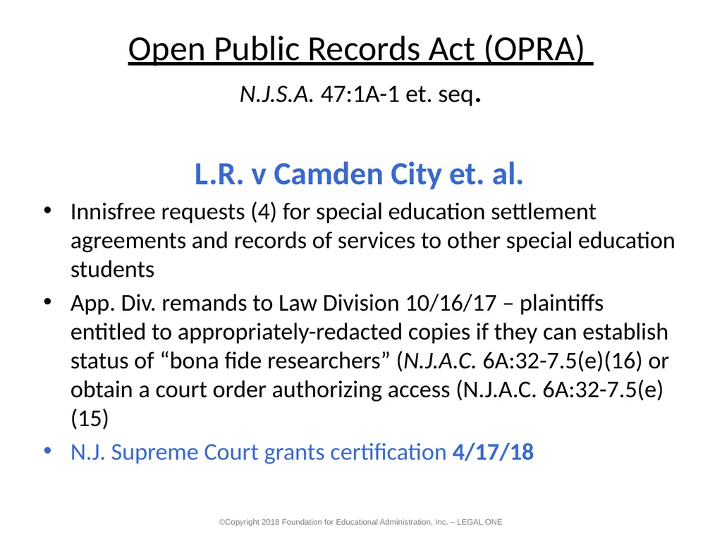 2019 NJASBO Academy Program Legislative and Case - slide 52 of 107