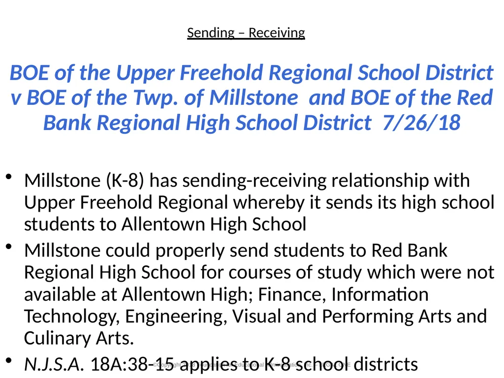 2019 NJASBO Academy Program Legislative and Case - slide 101 of 107