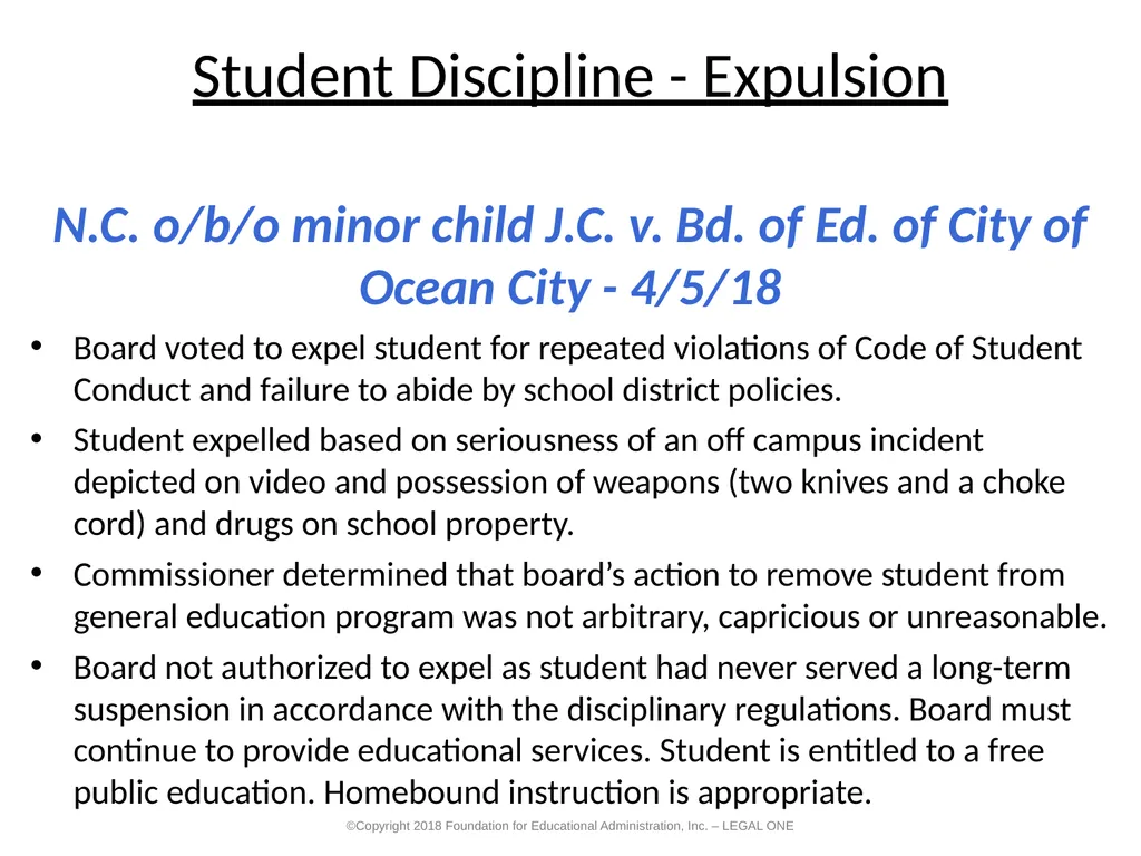 2019 NJASBO Academy Program Legislative and Case - slide 102 of 107